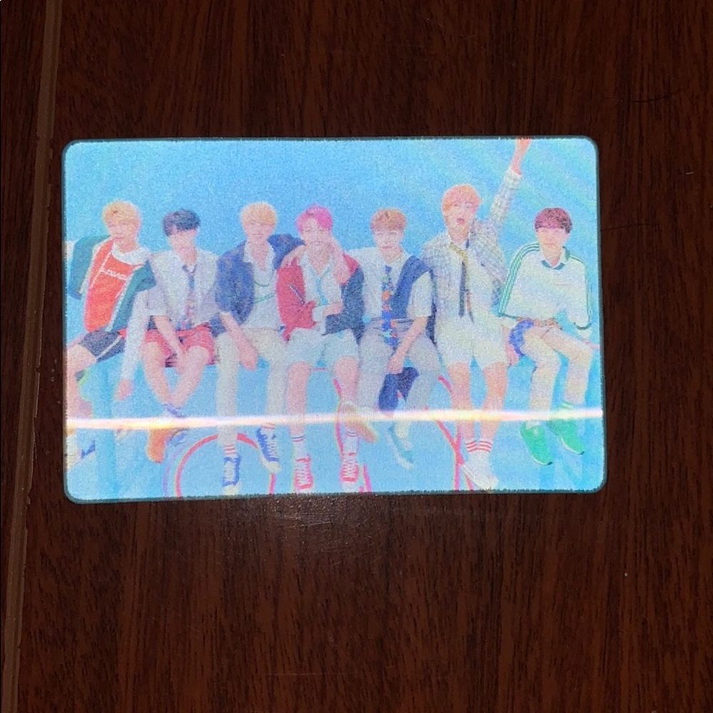 BTS rare love yourself photocard